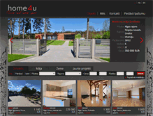 Tablet Screenshot of home4u.lv
